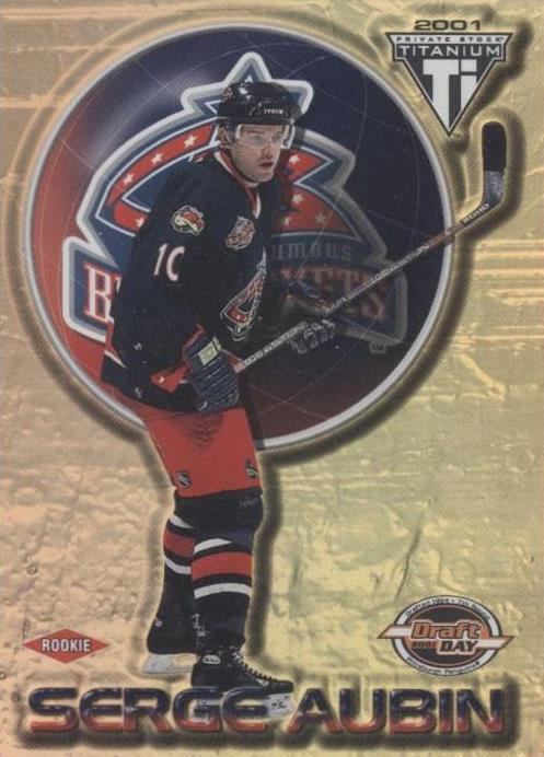 2000-01 Pacific Private Stock Titanium Draft Edition - Serge Aubin #112
