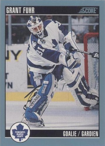 1992-93 Score Canadian - Grant Fuhr #20