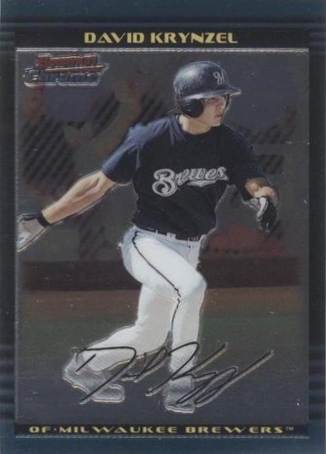 2002 Bowman Chrome - Dave Krynzel #229