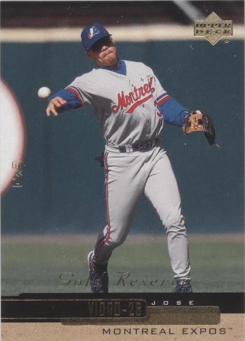2000 Upper Deck 黄金储备 - Jose Vidro #193