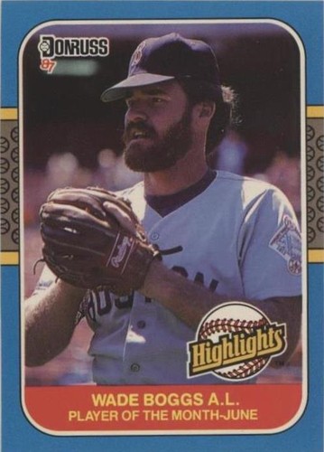 1987 Donruss Highlights - Wade Boggs #14