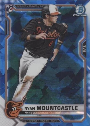 2021 Bowman Chrome Sapphire Edition - Ryan Mountcastle #64