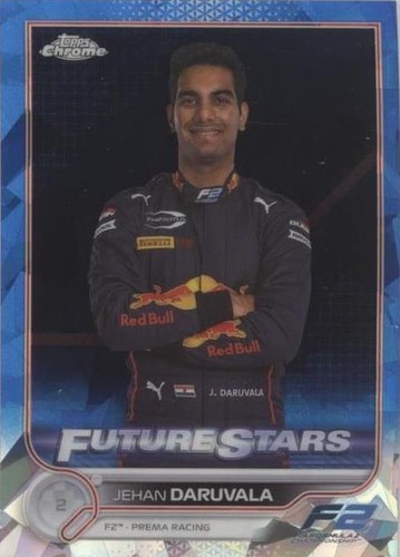 2022 Topps Chrome Sapphire Edition Formula 1 - Jehan Daruvala #78