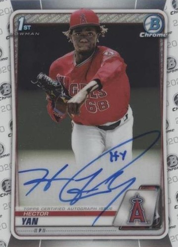 2020 Bowman Chrome - Hector Yan #CPA-HY