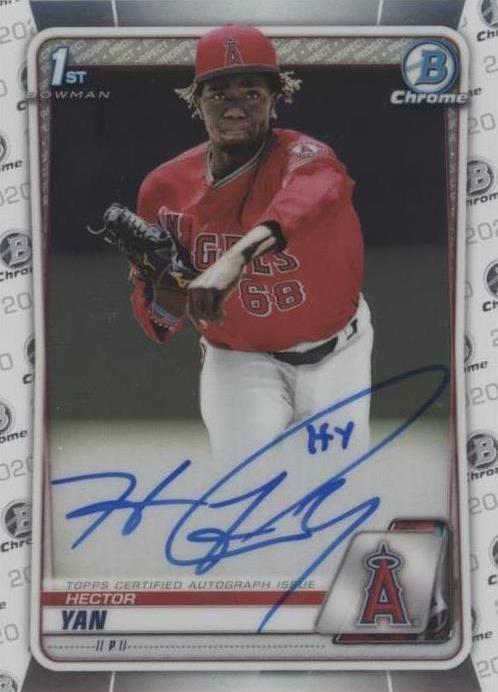 2020 Bowman Chrome - Hector Yan #CPA-HY