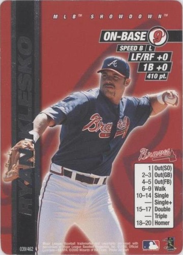 2000 MLB Showdown - Ryan Klesko #039