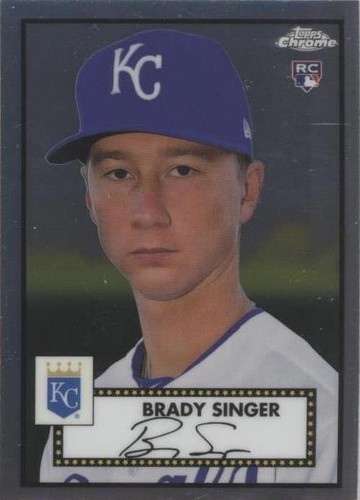 2021 Topps Chrome Platinum Anniversary - Brady Singer #6