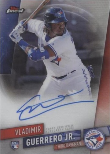 2019 Topps Finest - Vladimir Guerrero Jr. #FA-VGJ