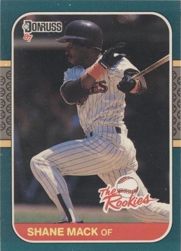 1987 Donruss The Rookies - Shane Mack #42