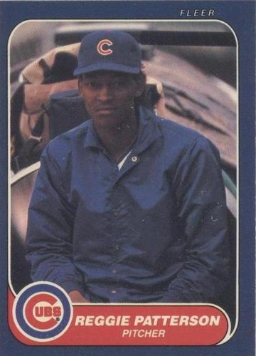 1986 Fleer - Reggie Patterson #376