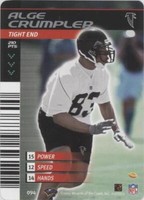 2001-02 NFL Showdown 1st & Goal Alge Crumpler #094