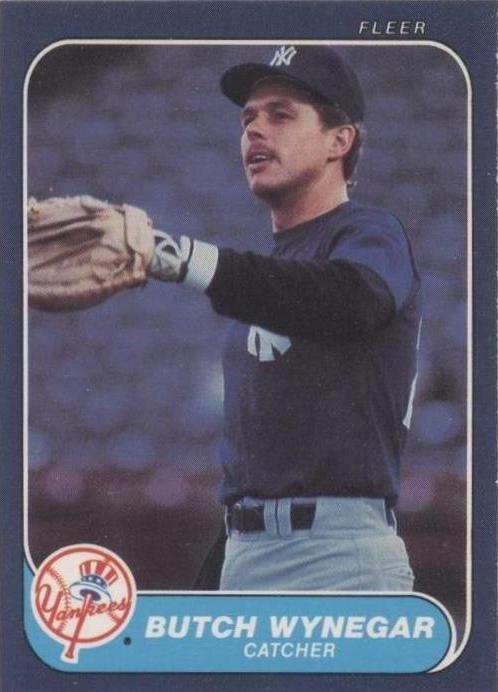 1986 Fleer - Butch Wynegar #122