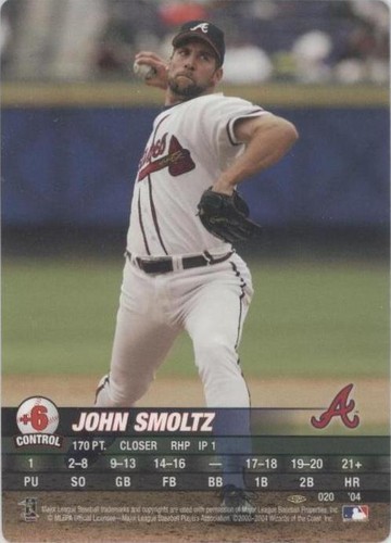2004 MLB Showdown Pennant Run - John Smoltz #020