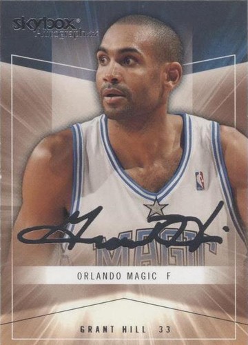2004-05 Skybox Autographics - Grant Hill #40