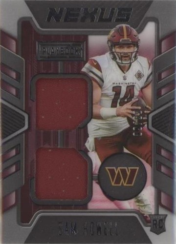 2022 Panini Playbook Sam Howell #NJ-5