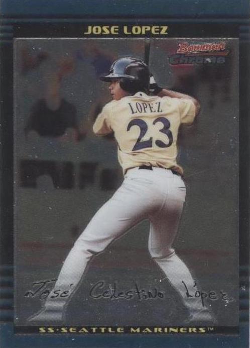 Selecciones y perspectivas del draft Bowman Chrome 2002 - José López #BDP165