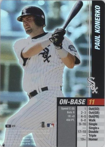 2003 MLB Showdown - Paul Konerko #079