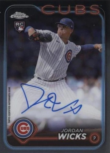 2024 Topps Chrome - Jordan Wicks #RA-JWS