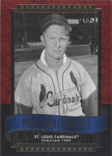2003 SP Legendary Cuts - Red Schoendienst #116