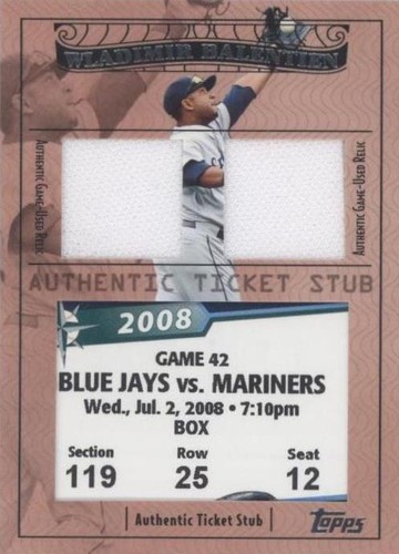 2009 Topps Ticket To Stardom - Wladimir Balentien #TSP2-60