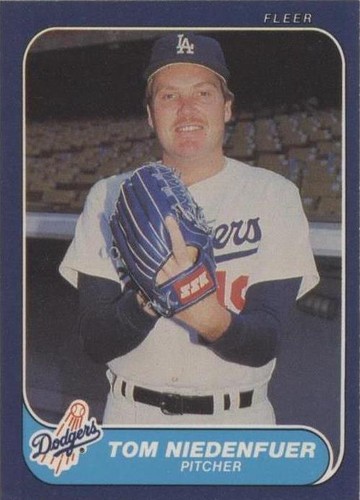 1986 Fleer - Tom Niedenfuer #139