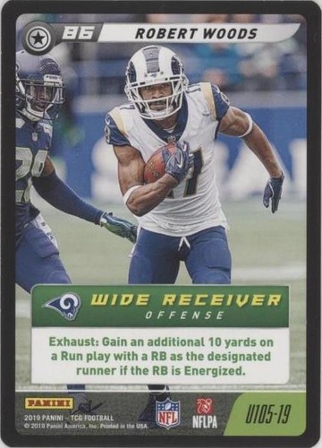 2019 Panini NFL Five TCG Robert Woods #U105-19