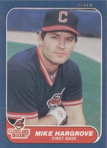 1986 Fleer - Mike Hargrove #588