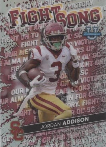 2022-23 Bowman's Best University Jordan Addison #FS-13