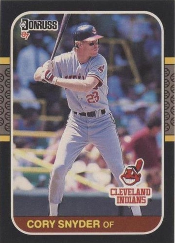 1987 Donruss - Cory Snyder #526