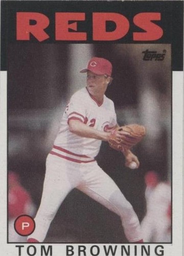 1986 Topps - Tom Browning #652