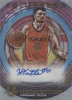 2022-23 Bowman Inception University - Hunter Cattoor #BIA-HC