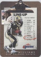 2001 Fleer Game Time Ricky Williams #3 E