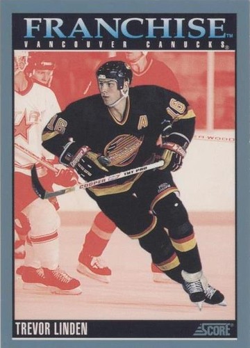 1992-93 Score Canadian - Trevor Linden #438