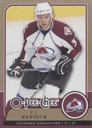 2008-09 O-Pee-Chee - T.J. Hensick #486