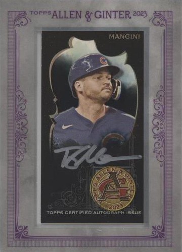2023 Topps Allen & Ginter X - Trey Mancini #MA-TM
