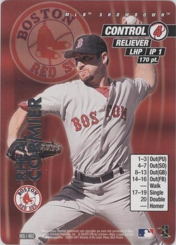 2001 MLB Showdown - Rheal Cormier #065