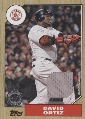 2022 Topps Series 1 - David Ortiz #87R-DO