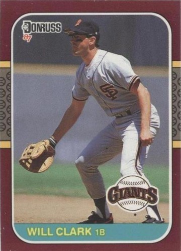 1987 Donruss Opening Day - Will Clark #96