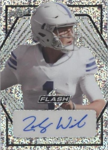 2021 Leaf Flash Zach Wilson #PA-ZW1