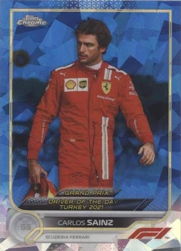 2022 Topps Chrome Sapphire Edition Formula 1 - Carlos Sainz #187