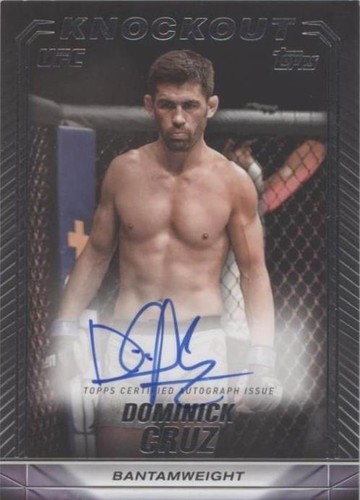 2024 Topps UFC Knockout - Dominick Cruz #KNA-DCZ
