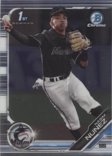 2019 Bowman Draft - Nasim Nunez #BDC-141
