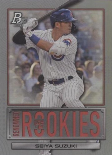 2022 Bowman Chrome Aqua Raywave #69 SEIYA SUZUKI Gem Mint 2022 Bowman Chrome Aqua Raywave #69 SEIYA SUZUKI Gem Mint
