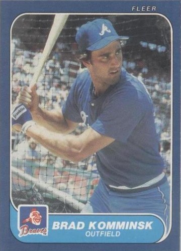 1986 Fleer - Brad Komminsk #520