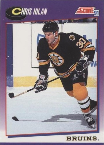 1991-92 Score American - Chris Nilan #197