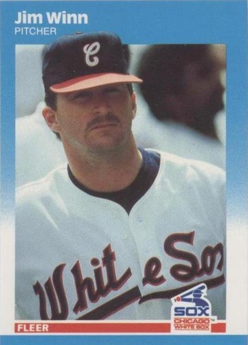 1987 Fleer Update - Jim Winn #U-126