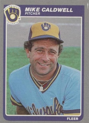 1985 Fleer - Mike Caldwell #577