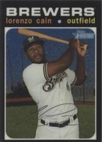 2020 Topps Heritage - Lorenzo Cain #THC-435