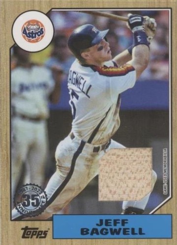 2022 Topps Series 1 - Jeff Bagwell #87R-JBA
