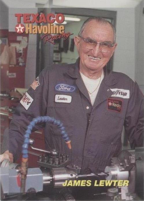 1994 Maxx Texaco Havoline Racing Ernie Irvan - James Lewter #43